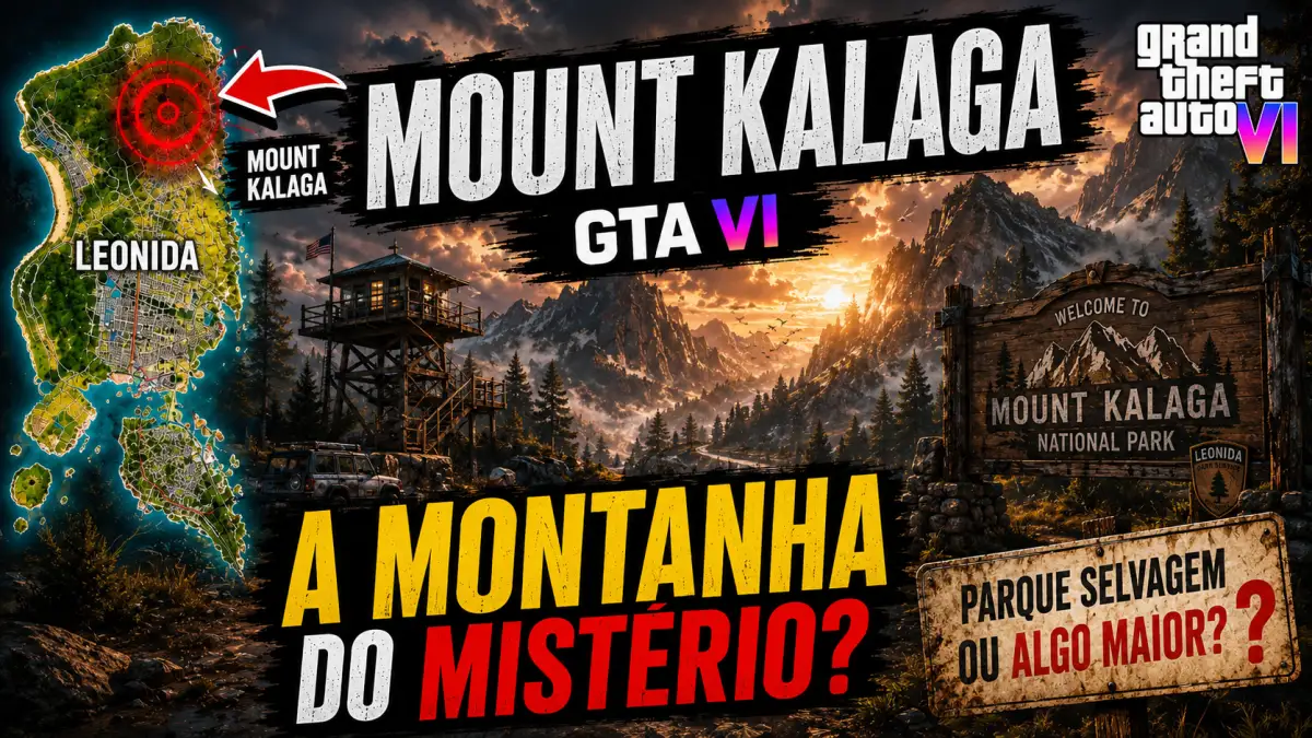 Mount Kalaga em GTA 6: a região isolada de Leonida pode esconder os maiores mistérios do jogo