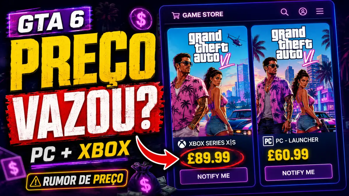 Preço de GTA 6 vazou? Pré-venda começa dia 25, mas Rockstar ainda esconde o valor oficial